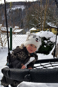 Winterspaß im Gartenspielplatz