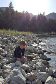 Erkundung des Flussbereichs